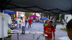 Volunteers helping with The Good Time Benefit in Greer.