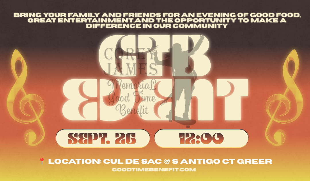 Live Music GTB Benefit 9/26/2026